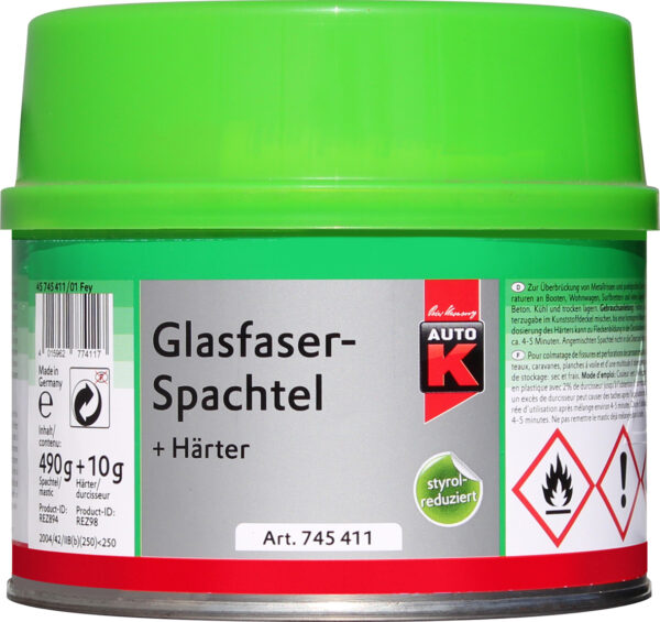 2068267 auto k glasfaserspachtel 500g