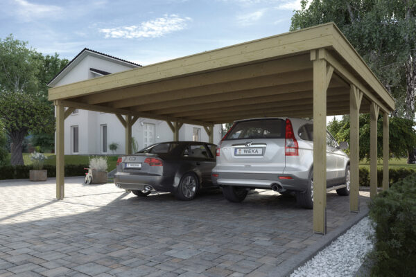 2251595 doppelcarport 609 mit stahltrapezblechdach