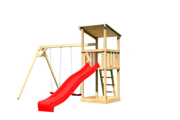 2395586 spielturm anna mit 2 5m rutsche