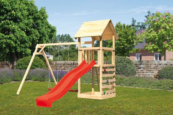 2532521 kinderspielturm lotti mit 2 5m rutsche