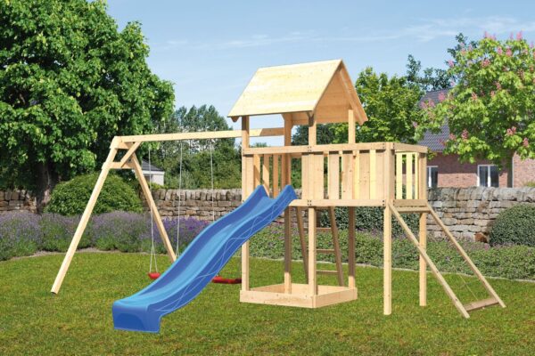 2532508 kinderspielturm lotti mit 2 5m rutsche