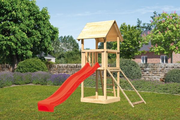 2532617 kinderspielturm lotti mit 2 5m rutsche