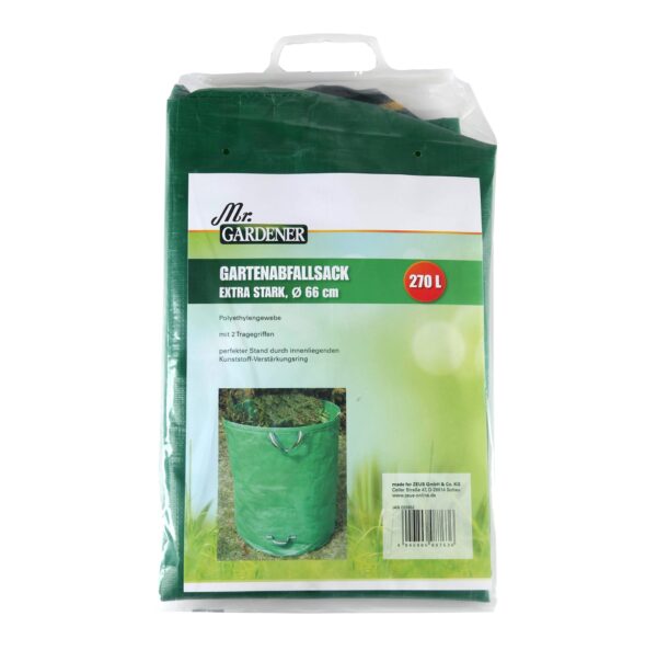 2057473 gartenabfallsack 270l pe 260 g m gruen