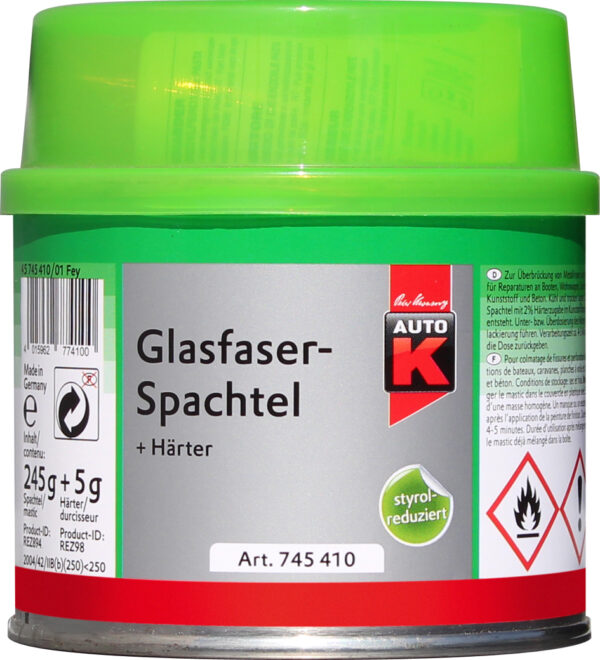 2068266 auto k glasfaserspachtel 250g