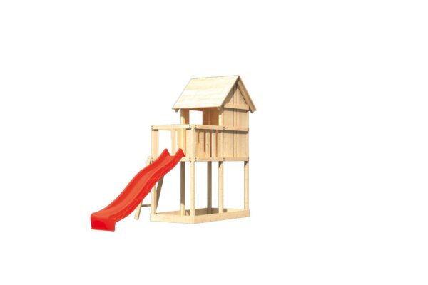 2395489 stelzenspielhaus frieda mit 2 5m rutsche