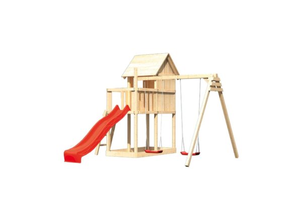 2395493 stelzenspielhaus frieda mit 2 5m rutsche