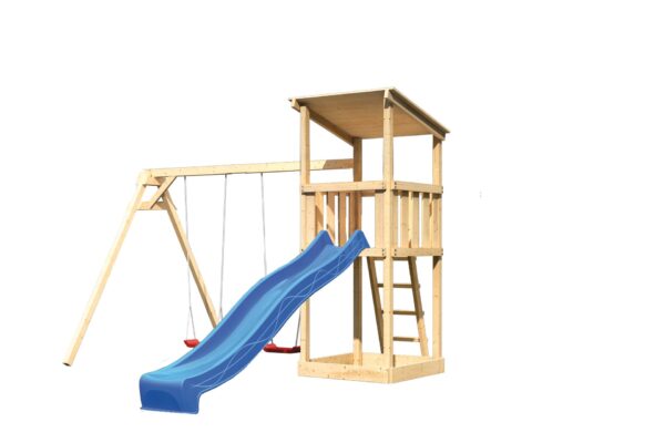 2395585 spielturm anna mit 2 5m rutsche