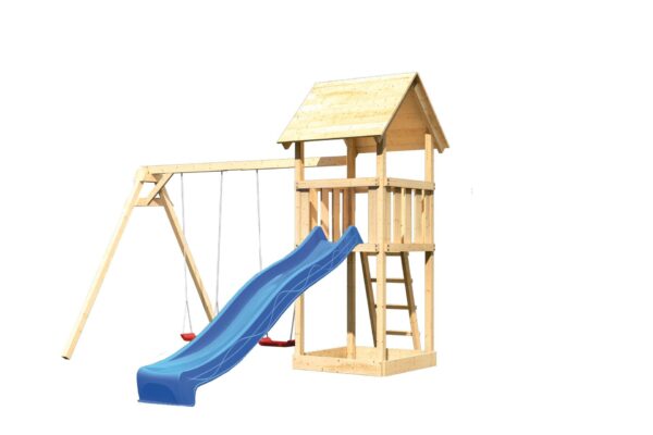 2395628 kinderspielturm lotti mit 2 5m rutsche