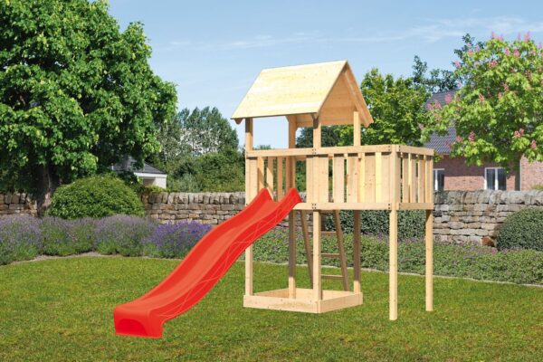 2532417 kinderspielturm lotti mit 2 5m rutsche