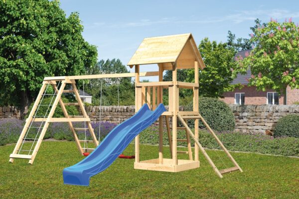 2532560 kinderspielturm lotti mit 2 5m rutsche