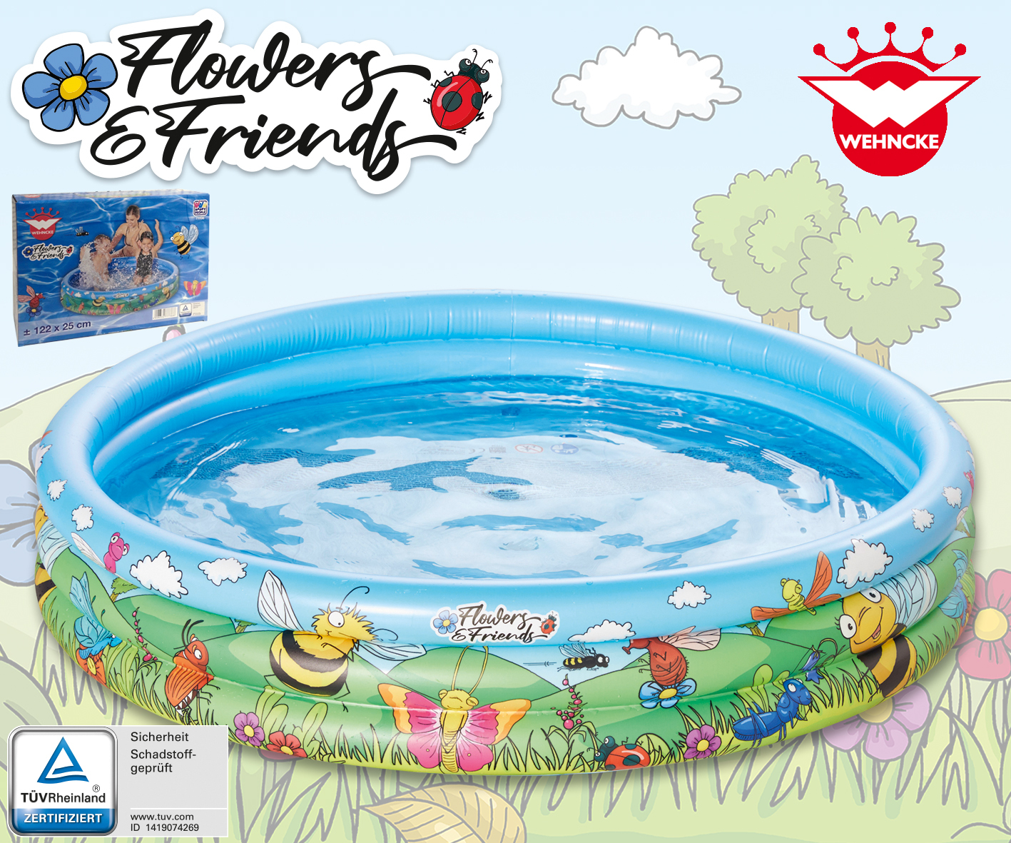 2237131 pool flowers friends